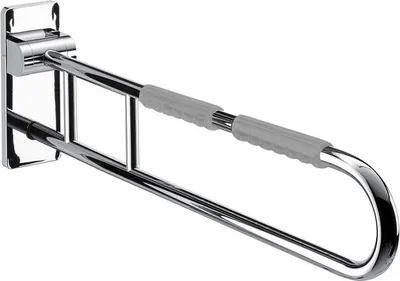 Produktbild von VIGOUR Stützklappgriff derby plus 850mm verchromt mit ABS-Ummantelung