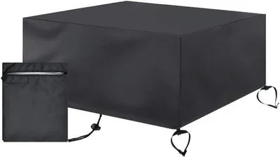 Produktbild von Schwarzes Feuerbecken 130x130x65cm Heavy Duty