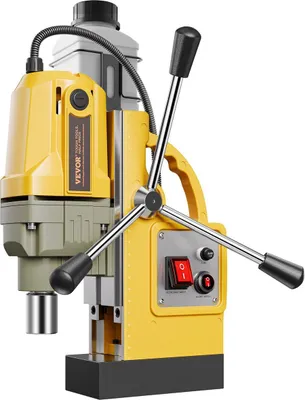 Image de Perceuse magnétique 1400 W 2810 lbf Perceuse magnétique Diamètre d'alésage 1,6 pouce 11 forets