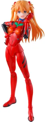 Imagen del producto de Figura de acción Evangelion S.H.Figuarts, Asuka Shikinami Langley, 14 cm