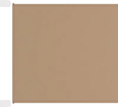 Obrázek produktu pro vidaXL Vertikální markýza Taupe 60x1200 cm Oxford Fabric