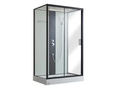 Produktbild von Duschkabine Massagedusche - 120 x 80 x 215 cm - Regendusche & Handbrause - PRIMEA