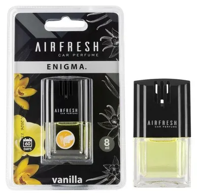 Zdjęcie produktu dla Airfresh Zapach Samochodowy Enigma Wanilia Do Auta Dyfuzor 8Ml Dekoracyjny