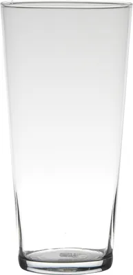 Produktbild von Dekoglas, Vase CONICAL konisch rund H. 29cm D. 14,5cm transparent Glas Hakbijl