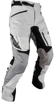 Image de Pantalon textile étanche pour moto Leatt ADV Multitour 7.5, gris/noir, L
