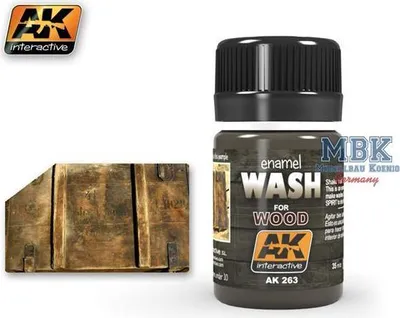 Productafbeelding van AK Interactive S.L. AK-263 Wasverf voor hout