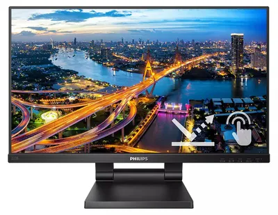 Obrázok produktu pre Philips B Line 222B1TC/00, 54,6 cm (21.5"), 1920 x 1080 px, Full HD, LED, 4 ms, Čierna