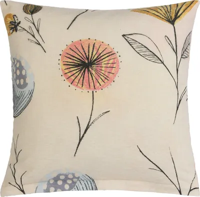 Obrázok produktu pre Flanelový vankúš – 40 x 40 cm – béžový, ružový, béžový