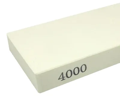 Produktbild von Wetzstein, 10000# Körnung, Korundmaterial, 4000 Körnung 1 Stück, Größe 180-60-15 mm