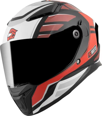 Obrázek produktu pro FC-Moto FF130SV přilba Cavion, černá matná/červená, M