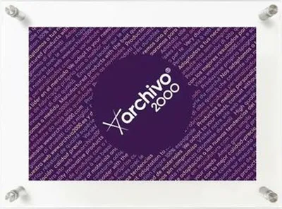 Immagine prodotto di Espositore da banco Archivo 2000 metacrilato trasparente Din A4
