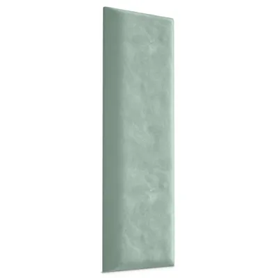 Produktbild von Muralo Polsterpaneel WANDKISSEN Wandpolster Bettkopfteil Wandpaneel Mint 80 cm x 20 cm