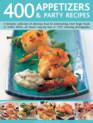 Produktbild von 400 Appetizers & Party Recipes