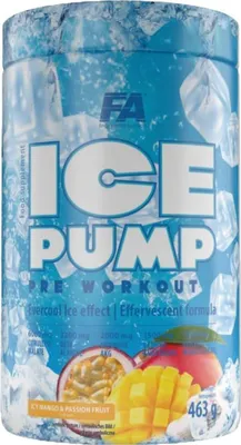 Zdjęcie produktu dla FA Nutrition | ICE Pump / Evercool Pre-Workout Icy Mango & Passion Fruit