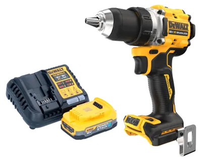 Produktbild von DeWalt DCD 800 E1 Akku Bohrschrauber 18 V 90 Nm Brushless + 1x Powerstack Akku 1,7 Ah + Ladegerät