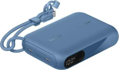 Image de Belkin BPB027HQBL, 10000 mAh, Bleu