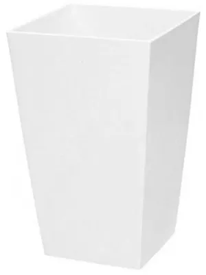 Image de Květináč URBI SQUARE MATT 12,6 cm - barva: bílá