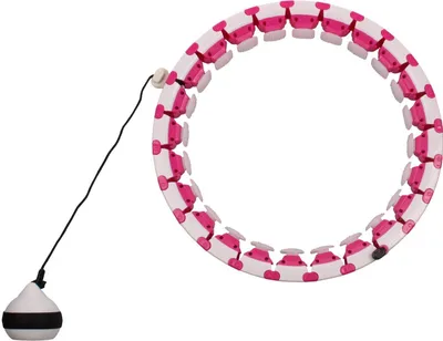 Produktbild von Hula-Hoop-Reifen Smart Gymnastics Hoop dunkelrosa
