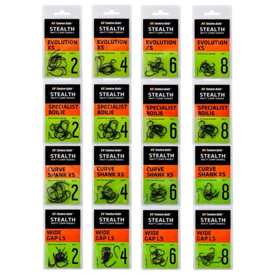Obrázek produktu pro Carp Hooks Stealth Matt Finish MF3