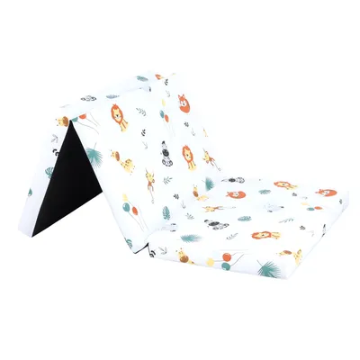 Produktbild von Reisebett Matratze 60x120 cm faltbar - dicke faltbare Matratze für Baby Klappmatratze Kinder Matratze Reisebett 120x60 Safari