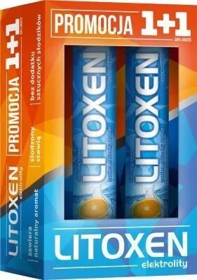Productafbeelding van LITOXEN Elektrolyten, Xenico Pharma, 2 x 20 tabletten