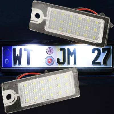 Produktbild von Led Kennzeichenbeleuchtung für VOLVO S60 | S80 | V70 | XC70 | XC90