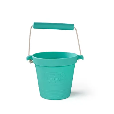 Immagine prodotto di Bigjigs Toys Secchiello da spiaggia turchese