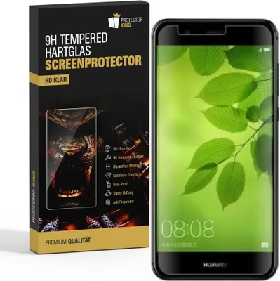 Produktbild von 3x 9H Hartglas für Huawei Nova 2 Plus Displayschutz Schutzglas Schutzfolie Panzerfolie Panzerglas Displayglas Tempered Glasfolie Sicherheitsglas Echtglas