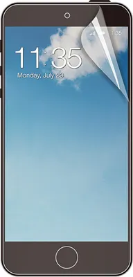 Produktbild von Muvit iPhone 6 Plus Displayschutz Schutzfolie - Hüllenfreundlich (2er Pack)