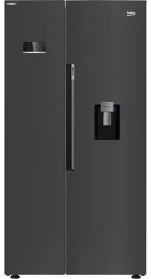 Produktbild von Amerikanischer kühlschrank 91cm 576l nofrost schwarz Beko GN163241DXBRN