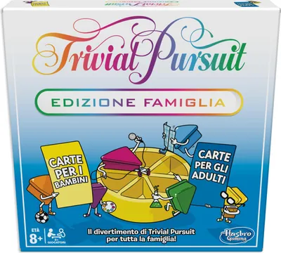 Produktbild von Hasbro Gaming Trivial Pursuit Family Edition Brettspiel Bildend