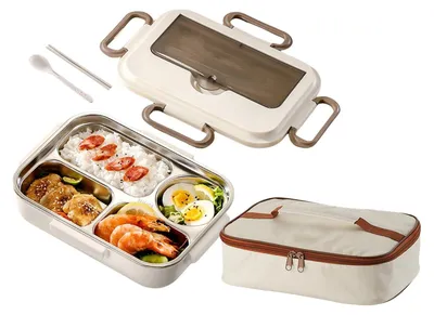 Productafbeelding van Geïsoleerde Lunchbox met Compartimenten