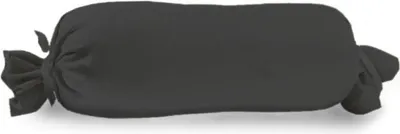 Produktbild von Vario Kissenbezug Jersey für Nackenrolle, schwarz, 15 x 40 cm