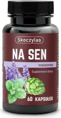 Zdjęcie produktu dla Skoczylas NA SEN melatonina melisa NATURALNE WSPARCIE SNU