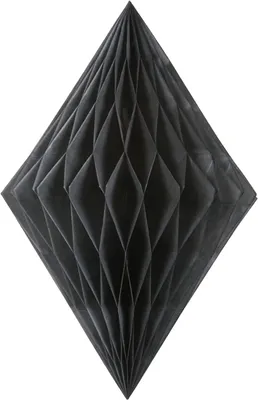 Produktbild von Unique Party 62990, Schwarz, Papier, 1 Stück(e), 35,6 cm
