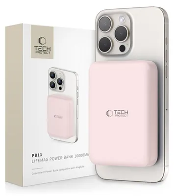 Immagine prodotto di Tech-Protect Pb11 Lifemag Magsafe Power Bank 10000Mah Rosa