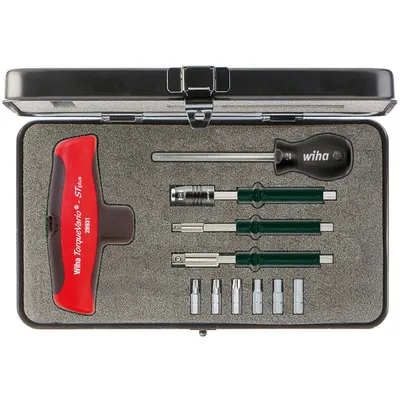 Image de Wiha 29234 Workshop Torque screwdriver set 12-piece 5 - 14 Nm DIN EN ISO 6789, DIN EN 26789