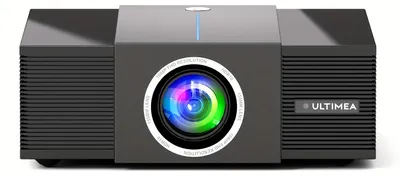 Imagen del producto de Proyector - Proyector de cine en casa - Televisor inteligente con proyector - Proyector con sistema operativo Android - 900 lúmenes ANSI