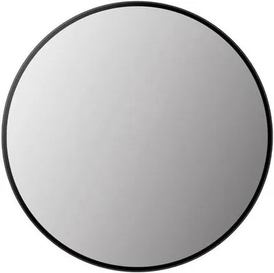 Immagine prodotto di Specchio da parete rotondo in alluminio - Ø 40 cm - Nero