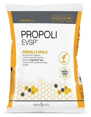 Immagine prodotto di Propoli Evsp Caramelle Propoli Miele 65 G