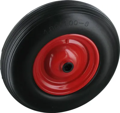 Obrázek produktu pro Kolo 400 mm Pěnové polyuretanové válečkové ložisko Nosnost: 200 kg