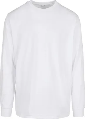 Produktbild von Build Your Brand BY150 | Herren Shirt Organic Longsleeve with Cuffrib - Farbe: Black - Größe: S