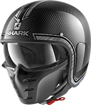 Image de Casque Shark-S-Drak Vinta jet, argent, XS (53/54)