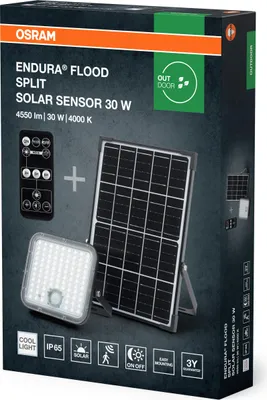 Produktbild von Osram Solarleuchte Endura Flood Sensor 30W Fernbedienung