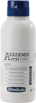 Schmincke AKADEMIE Acryl color Fluoreszierend Weiß 250ml 23840027