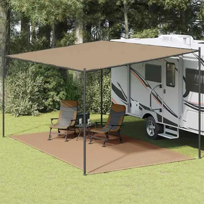 Produktbild von vidaXL Zeltteppich 300x600 cm Taupe