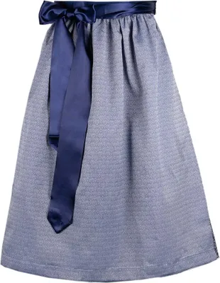Produktbild von Dirndlschürze Blair 65cm Länge blau 42-44