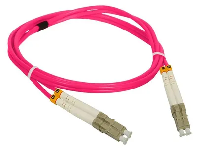 Image de A-LAN Alantec FOC-LCLC-5MMD-2-4 InfiniBand/fibre optic cable 2 m LC Violet