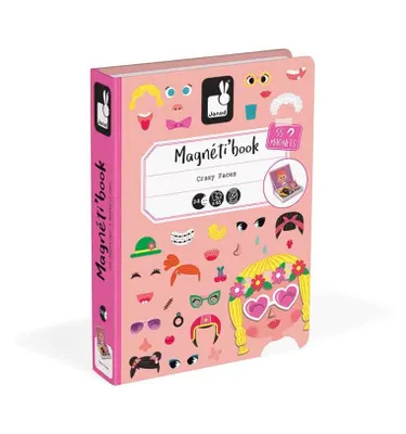 Immagine prodotto di JANOD Magnetibook Facce divertenti - Ragazze