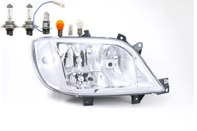 Zdjęcie produktu dla Johns, Reflektory halogenowe pasujące do Mercedes Sprinter 901 904 02- 06 R żarówki 9018202761 A9018202761